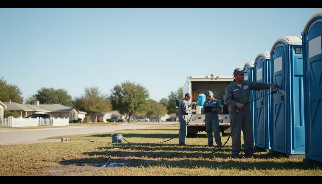 Long-Term Portable Toilet Rental in North Lawrence, OH near me